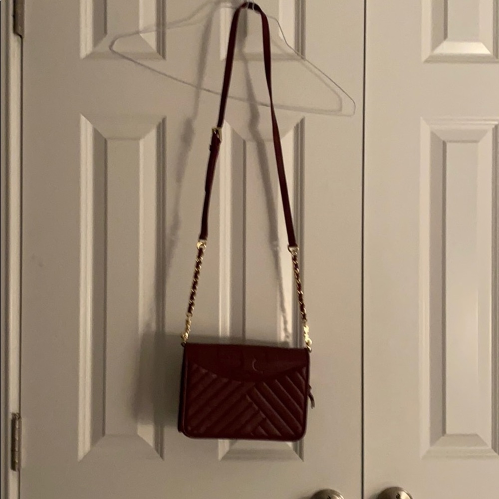 Tory Burch Maroon color crossbody bag